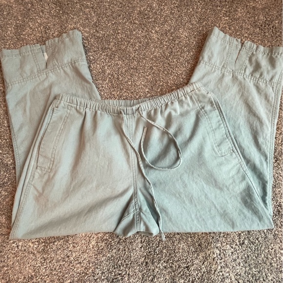 SO Blue Set. Jacket with cropped drawstring pants - Picture 4 of 4